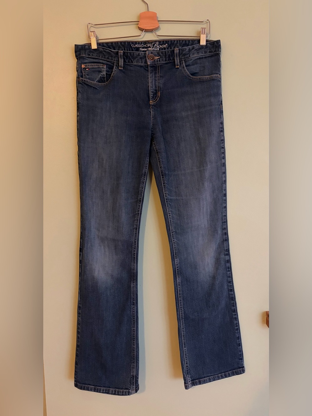 Tommy Hilfiger Jeans 12R Blue Bootcut Classic Hope Y2K Indie Western Cowgirl